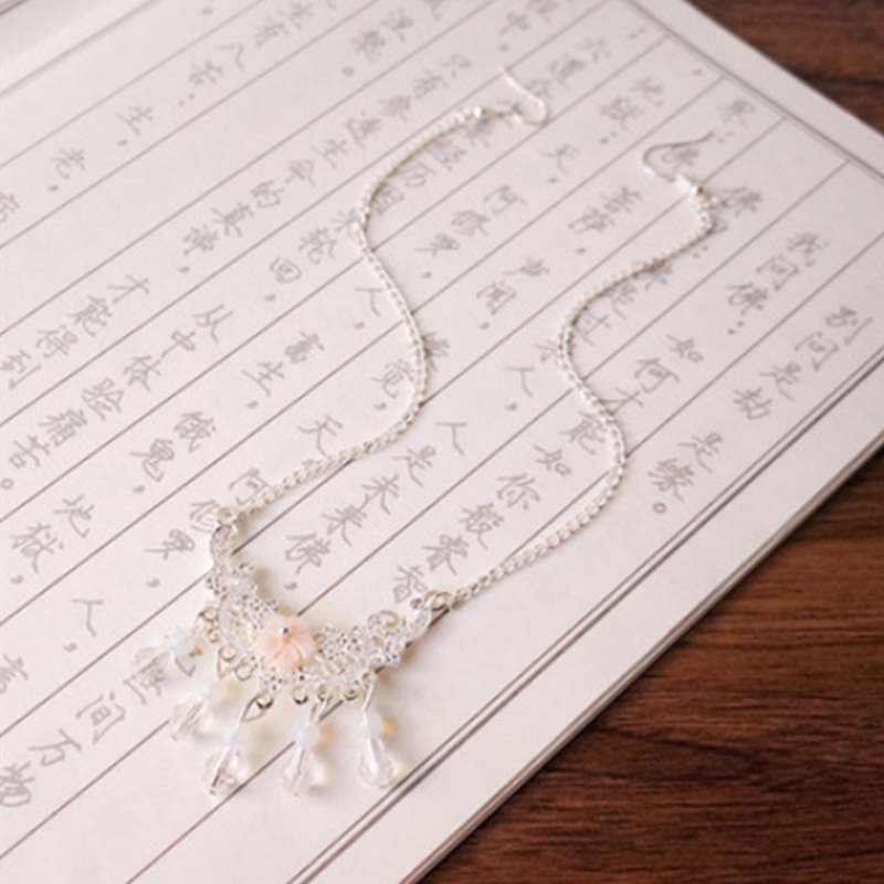 Flgo Dây Tua Rua Đính Ngọc Trai Nhân Tạo Cài Đầu Cho Đám Cưới