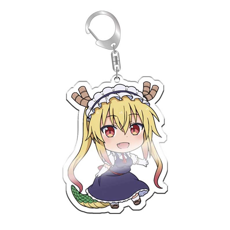 Ygt Móc Chìa Khóa Acrylic Hình Nhân Vật Anime Kobayashi San Chi No Maid Dragon Maid Dragon Maid Kanna Kamui