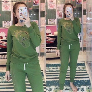 Bộ mặc nhà đồng giá 100k