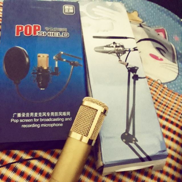 Bộ Mic hát livestream thu âm cực tốt