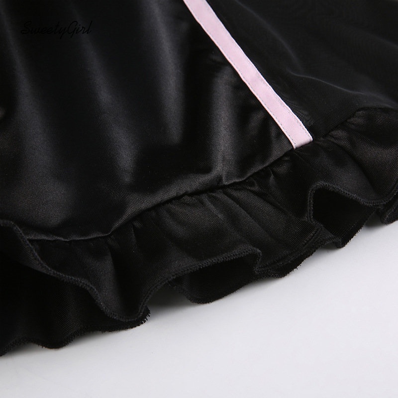 Đầm Mini Không Tay Cổ Chữ V Thắt Nơ Eo Thấp Màu Nâu Tương Phản Thời Trang 2022 Cho Nữ