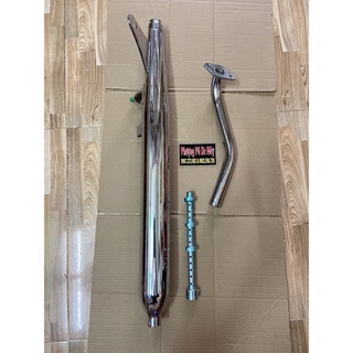 [HOẢ TỐC HCM] Pô YCLE dành cho 2 thì YA-MA-HA Alpha 2 100cc thời cổ