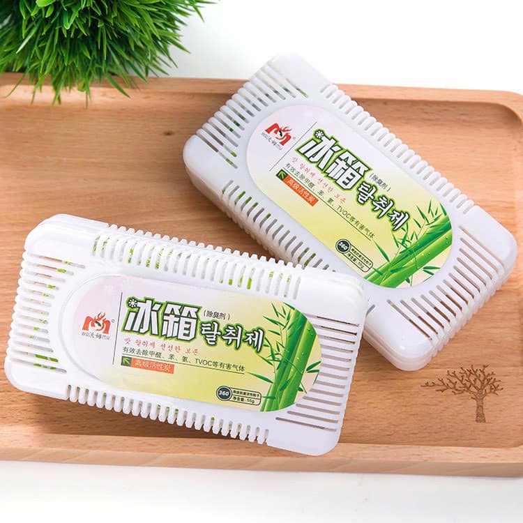 HỘP KHỬ MÙI TỦ LẠNH THAN HOẠT TÍNH MẪU MỚI SIÊU TIỆN DỤNG