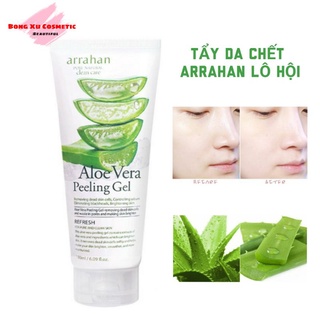 [Chính Hãng Hàn Quốc] Gel tẩy da chết, tẩy tế bào chết hương lô hội - Arrahan Aloe Vera Peeling Gel - 180ml