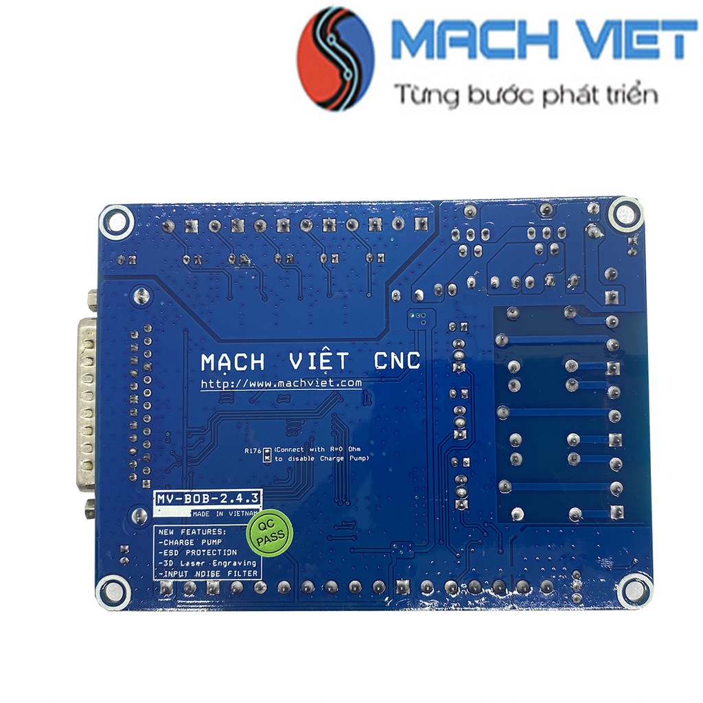 Mạch điều khiển Mach3 CNC LPT V2.4.3 Mạch Việt