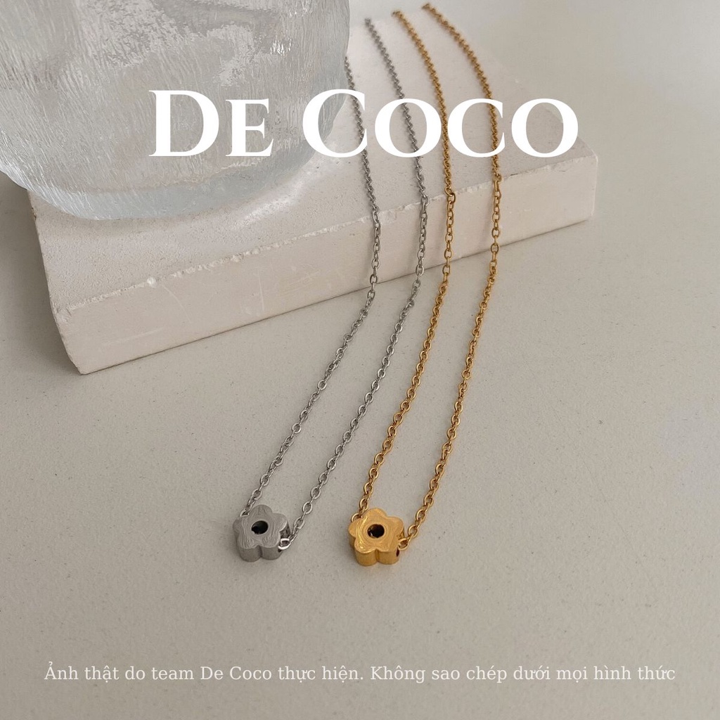 Vòng cổ hình hoa Elise De Coco