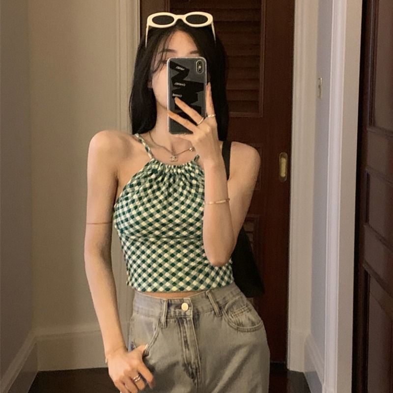 Áo Hai Dây Hở Lưng Thời Trang Mùa Hè 2022 Quyến Rũ Cho Nữ