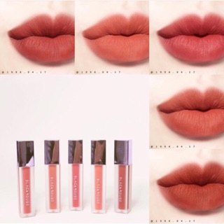 Son Black Rouge Velvet Tint version 1 (A01-A07) và Mood Filter version 2 năm 2018. (A08 đến A12)