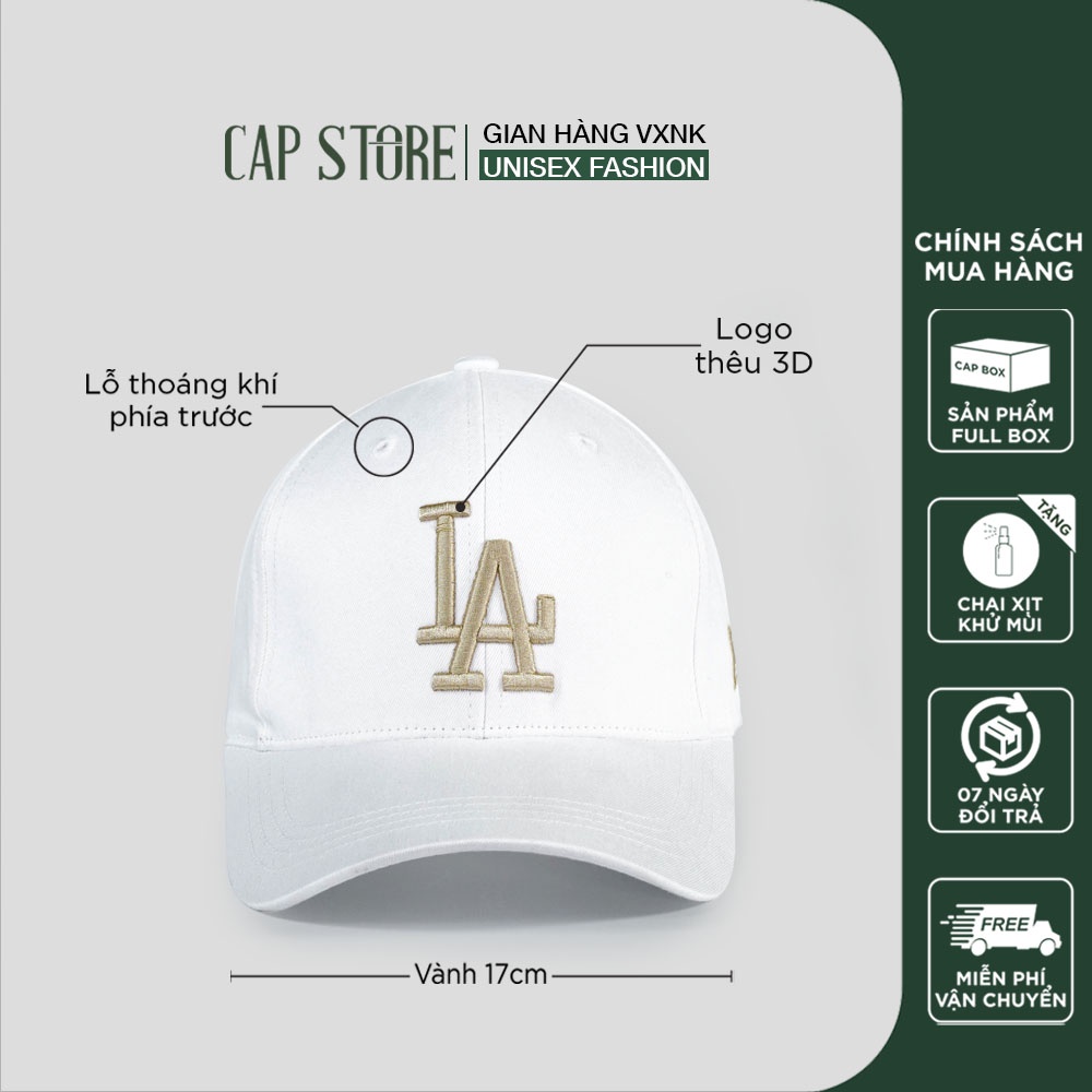 Nón kết nam nữ LA - Mũ kết nữ nam cao cấp full box phong cách thời trang ulzzang tặng kèm chai xịt vệ sinh mũ nón