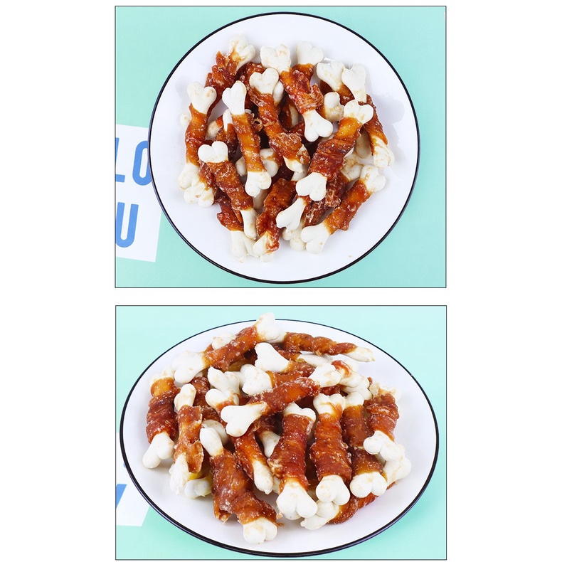 Xương Sữa Bọc Thịt Gà Cho Cún (Hàng Mới)