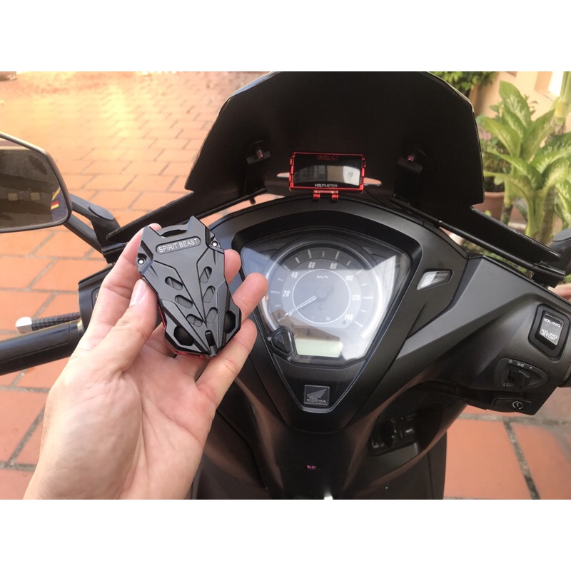 Spirit Beast-Ốp Remote CNC cho smartkey các dòng xe Honda 2 nút bấm