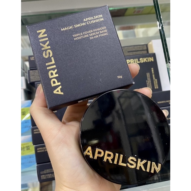 Phấn Cushion April Skin mẫu mới nhất về ạ
