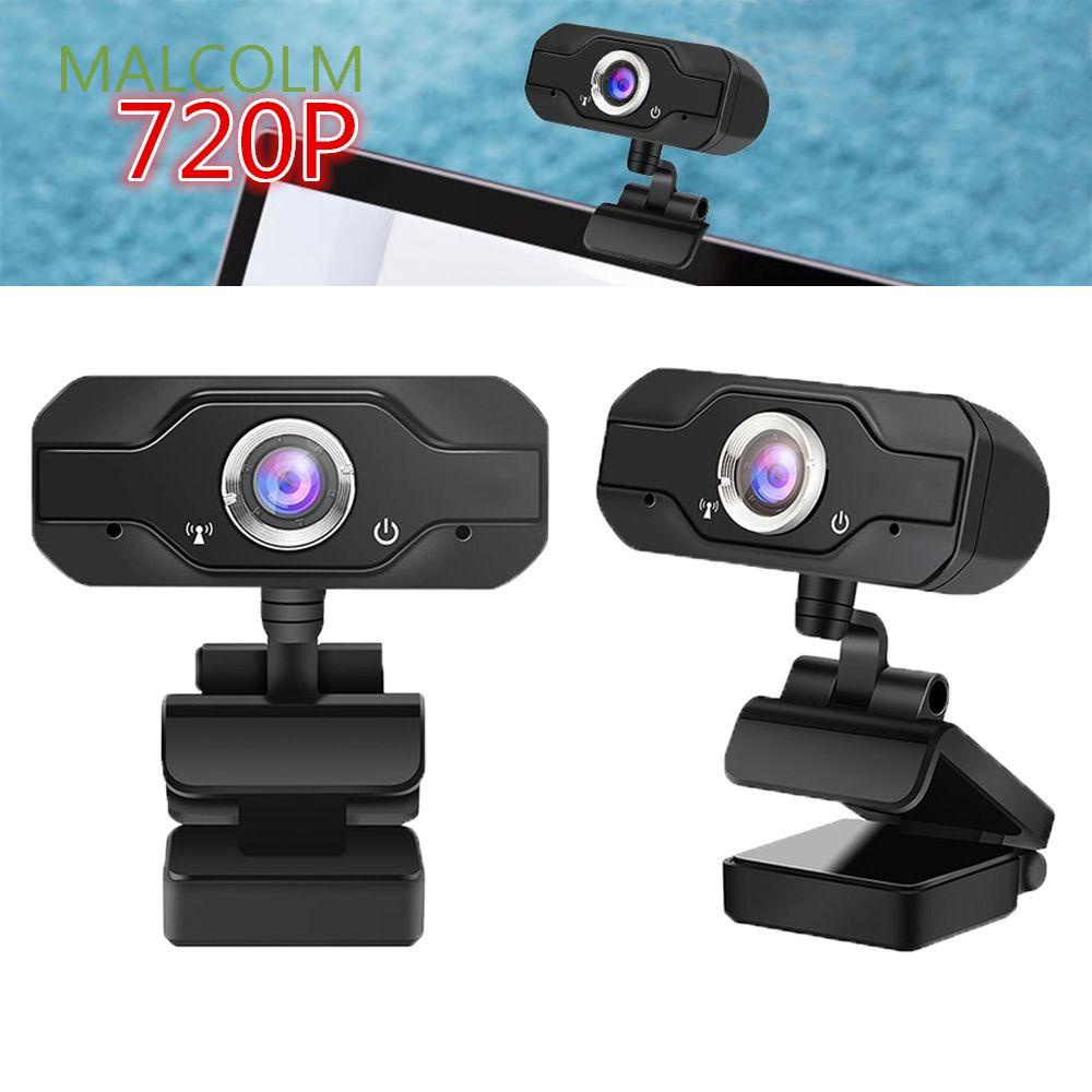 MALCOLM Mini Webcams USB With Microphone Camera Convenient for Computer Mic Live Broadcast Digital for Home Office Video Recorder