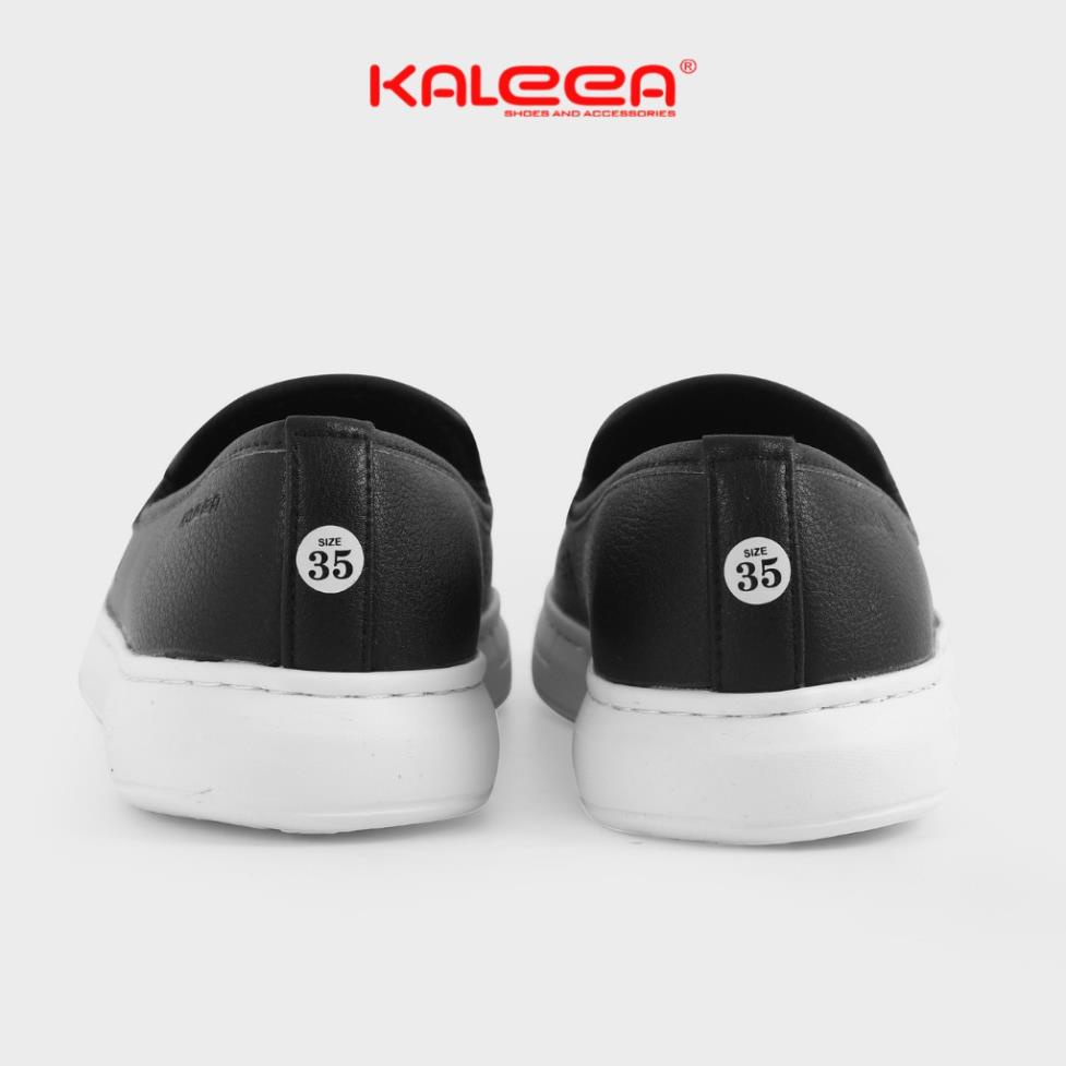 Giày Lười Slip On Nữ Thoáng Khí KALEEA HTK2003 Đế Cao 3p KEV