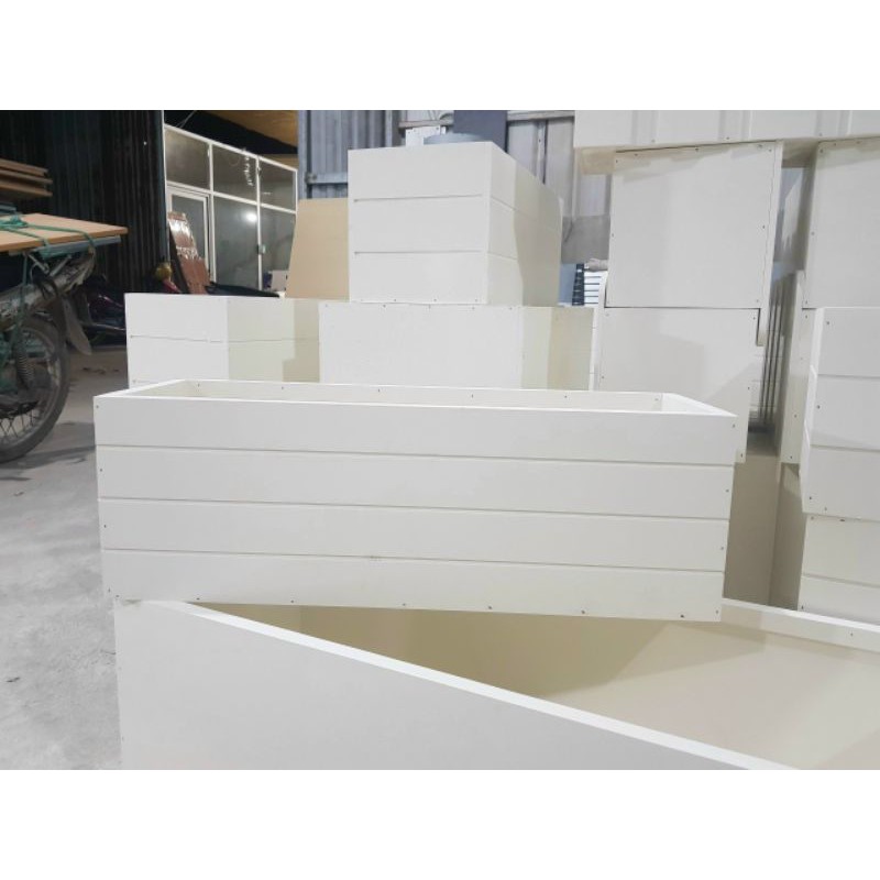 Chậu 50x20x20 composite    phẳng chân  0338073163 LAM KINH GADREN.