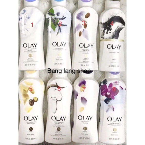 Sữa tắm Olay  650ml