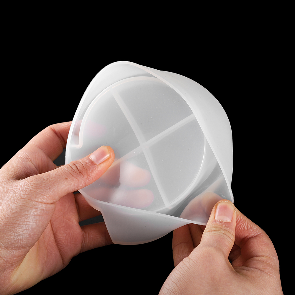 Khuôn Silicone Làm Đồ Trang Sức Hình Tròn