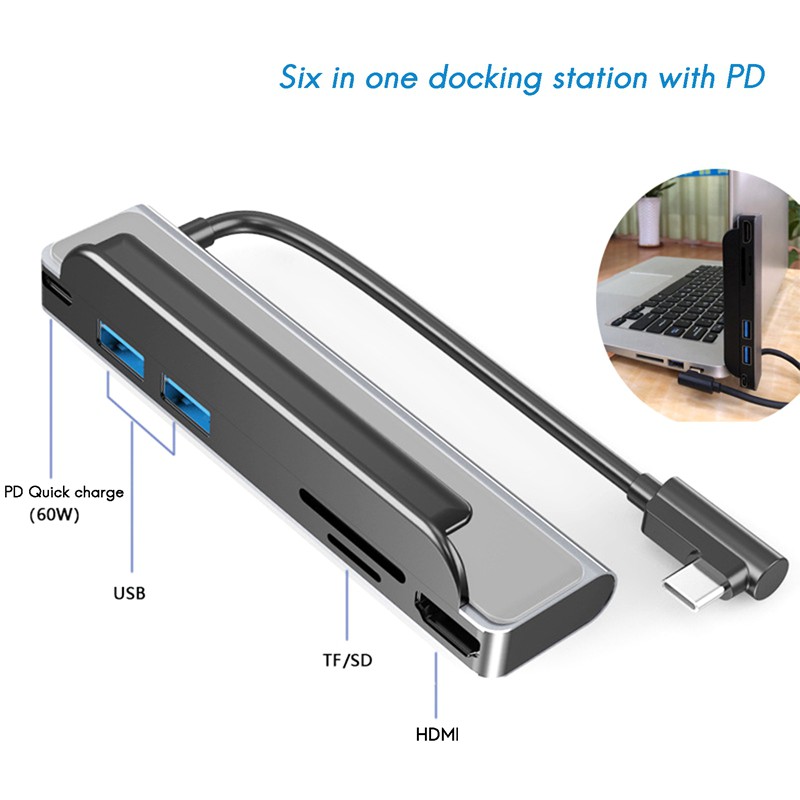 Hub USB và HDMI type C dành cho MacBook