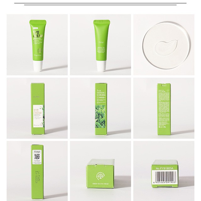 Kem Dưỡng Da Mắt Fenyi EYE CREAM Green Tea Chiết Xuất Trà Xanh Giảm Bọng Mắt 15g | BigBuy360 - bigbuy360.vn