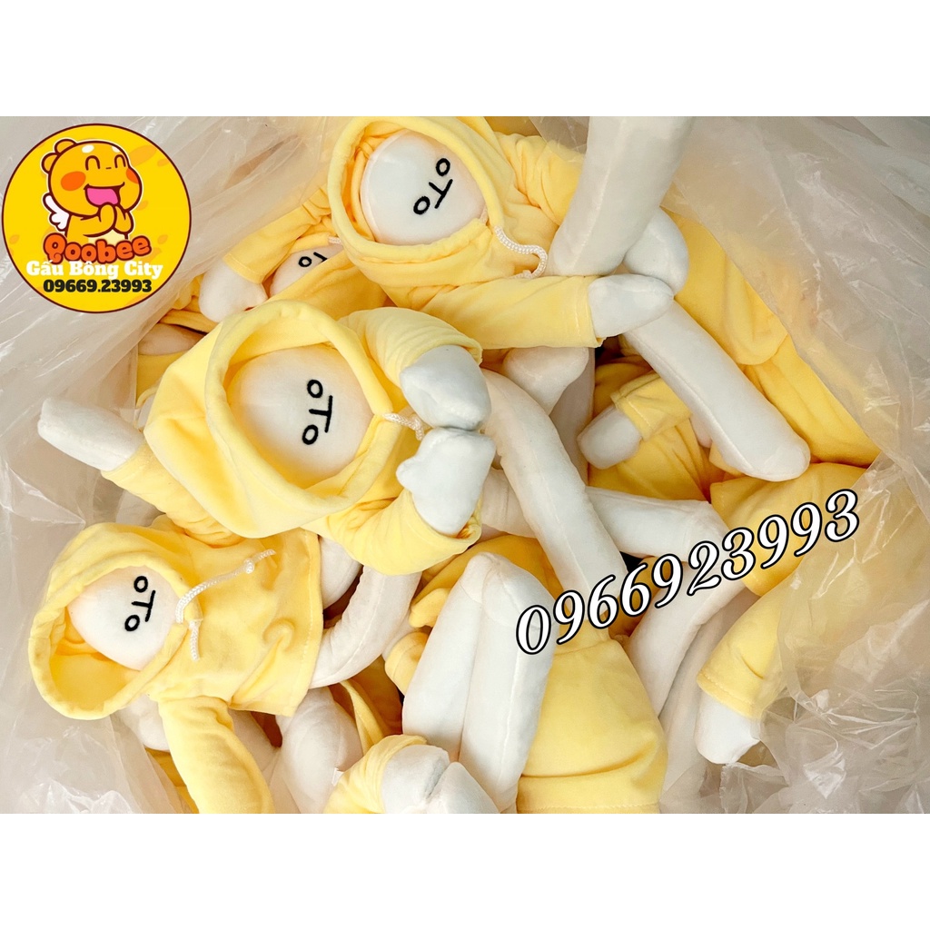 Người Chuối Nhồi Bông Trầm Cảm Lelush Đáng Yêu - Banana Man 35cm Cao Cấp Gấu Bông City