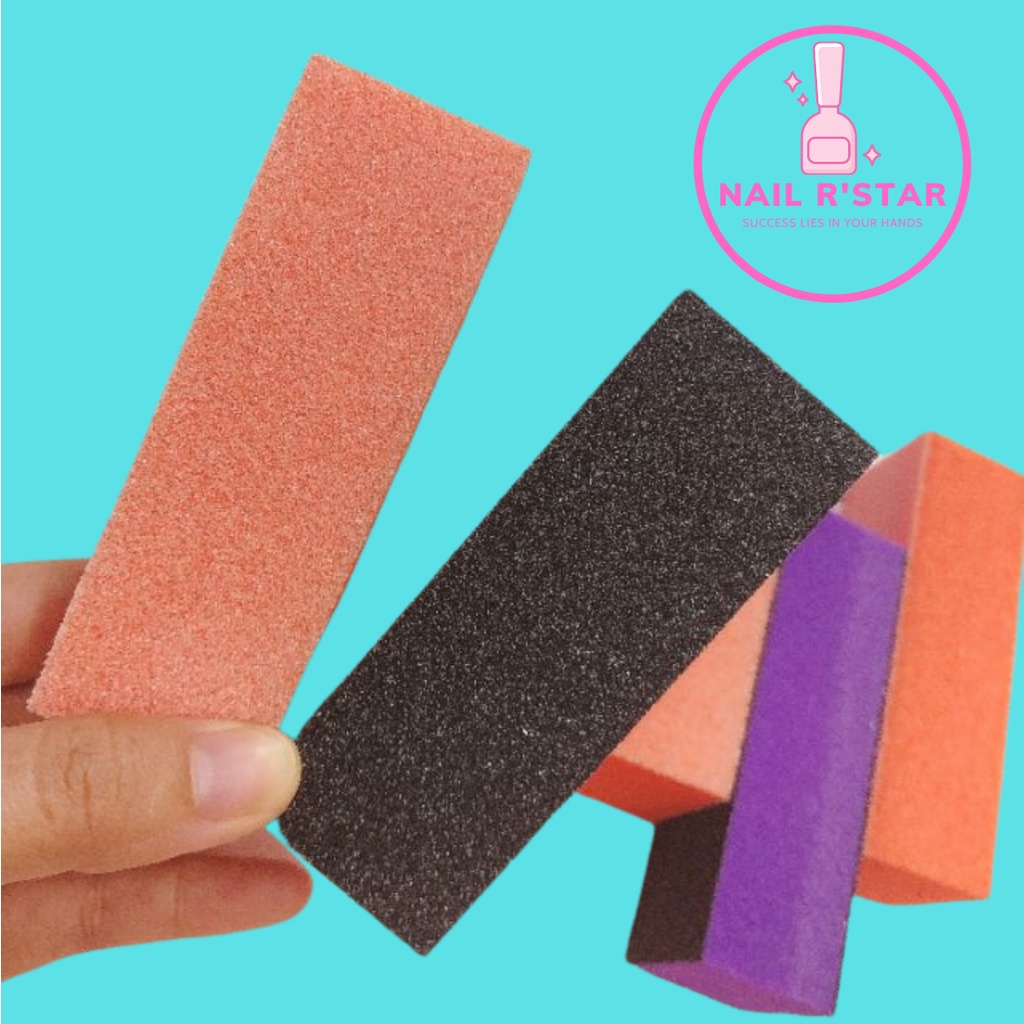 Phao dũa móng chà mịn nhập khẩu 100% từ USA - buffer Mỹ chuyên dụng cho dân làm móng NAIL R’STAR