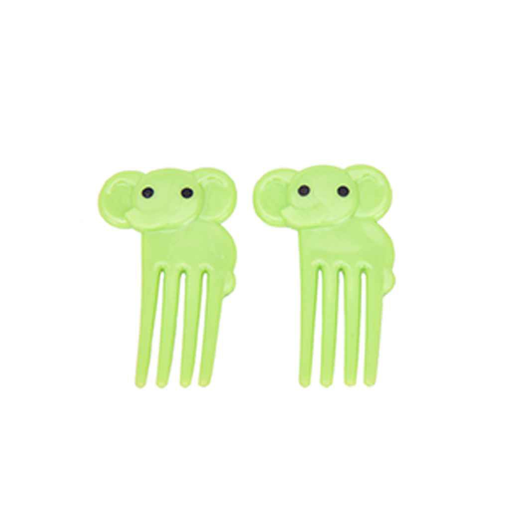 Nĩa nhựa hình thú dùng cho ăn trái cây