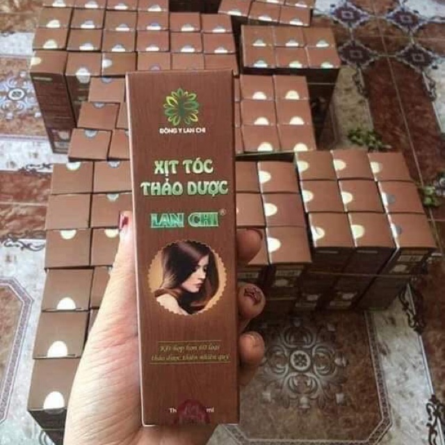 Xịt tóc thảo dược Lan Chi