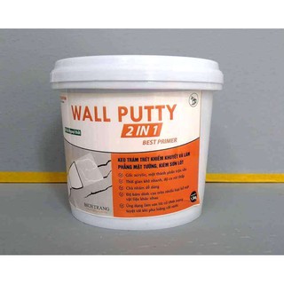 Keo trám vá tường Wall Putty 2in1 - vừa trét vừa là sơn lót trắng