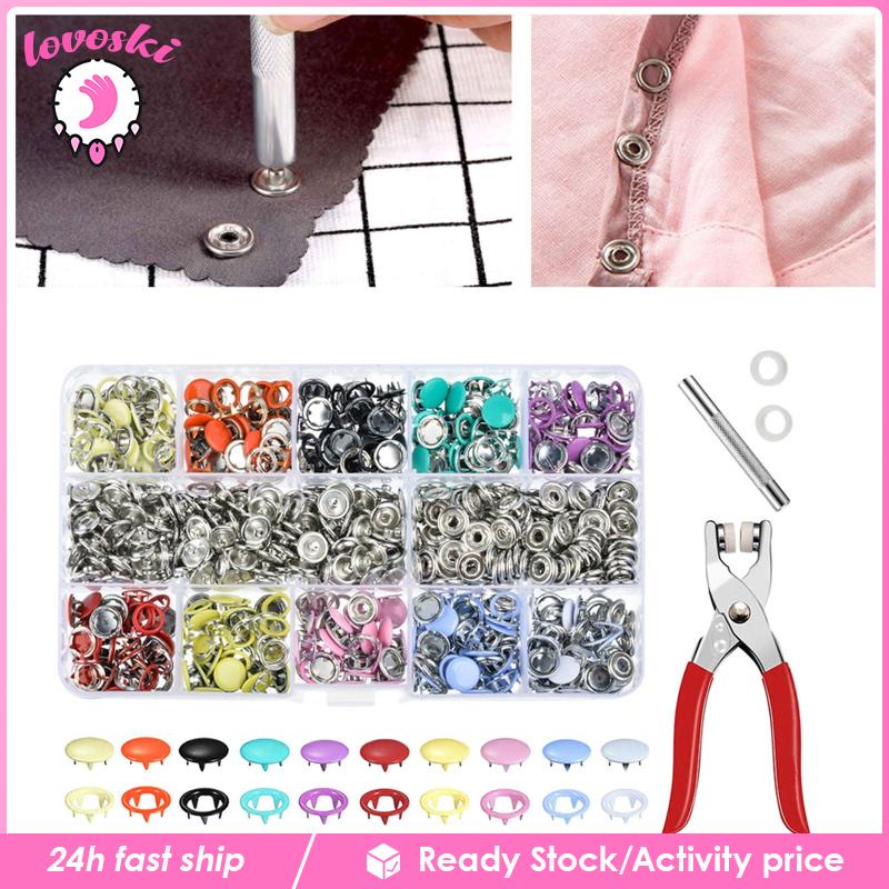 Nút Bấm Kim Loại 10mm Chuyên Dụng Cho May Vá