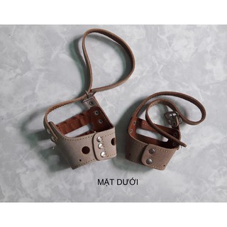 Rọ mõm bằng da cho chó