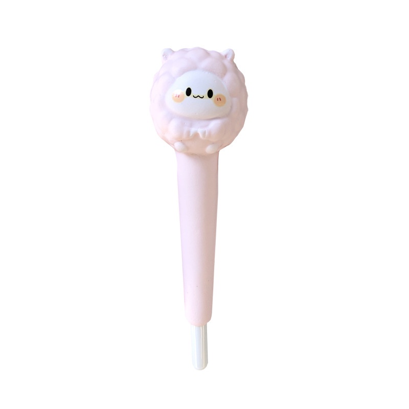 Bút Đồ Chơi Bóp Mềm Đàn Hồi Chậm Hình Cây Kem Dễ Thương Cho Học Sinh/Văn Phòng