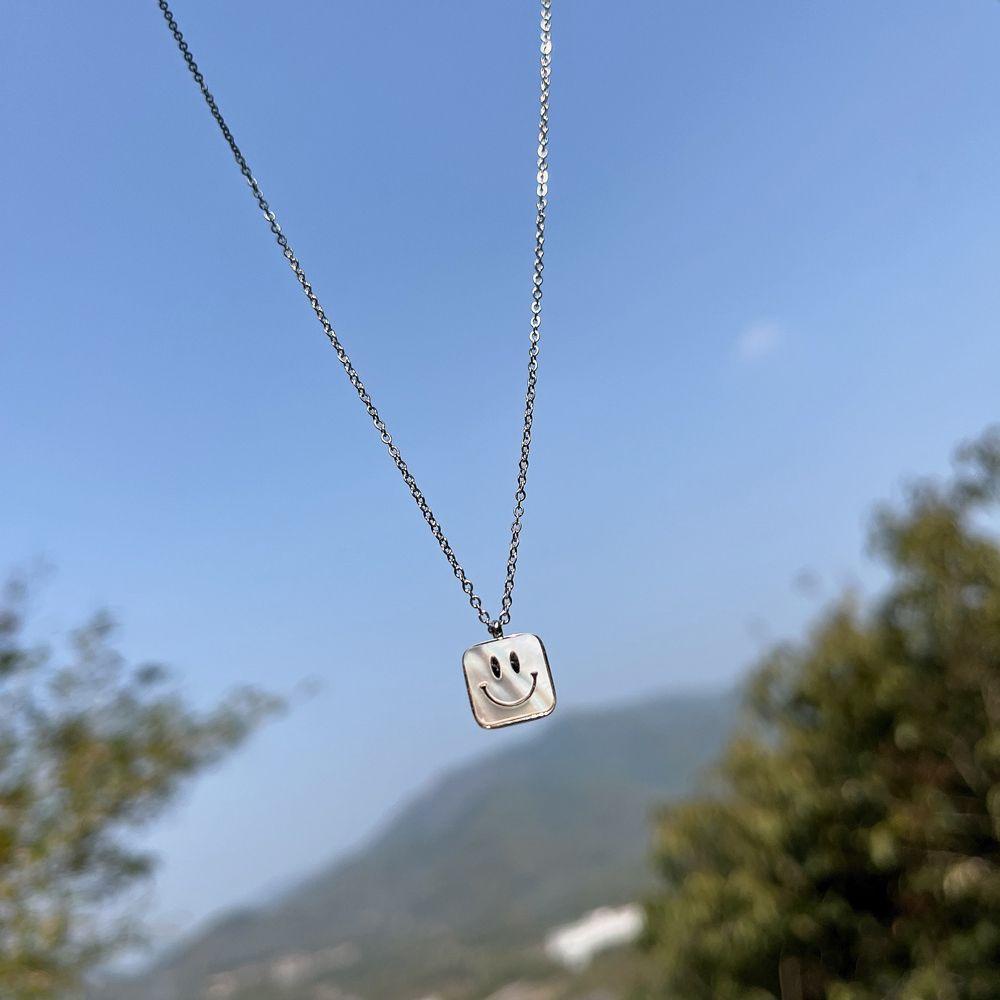 AROMA Vòng cổ Mặt Vỏ Sò Tự Nhiên Sang Trọng Ngọt Ngào