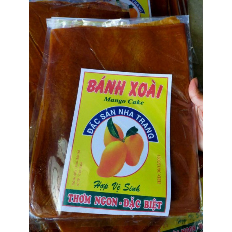 Bánh Tráng Xoài Nha Trang Loại 1 - [1Kg 2 Túi] [ship hỏa tốc]  [Loại Đặc Biệt] Hàng ngon nhà làm