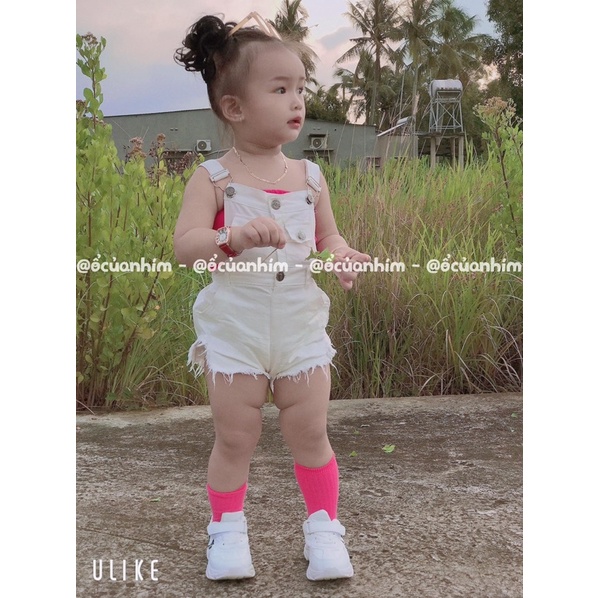 Set yếm kèm áo siêu xinh cho bé