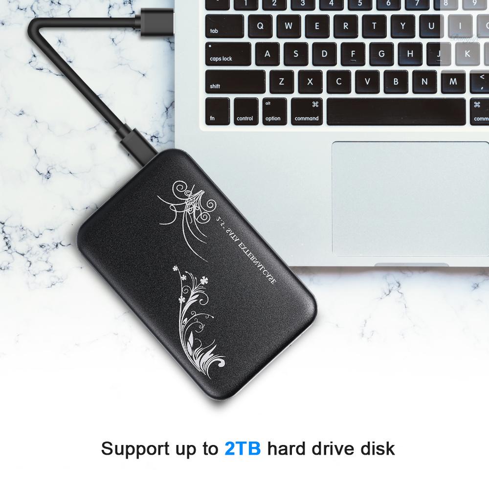 Hộp Đựng Ổ Cứng Ngoài 2.5 Inch Hdd Sata Hdd Sang Usb2.0 | BigBuy360 - bigbuy360.vn
