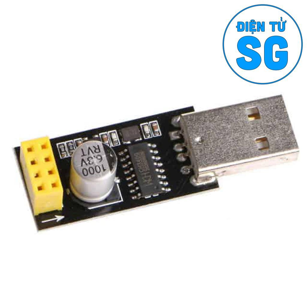 USB Adapter Mạch Thu Phát Wifi ESP8266 Uart ESP-01 - CE6G