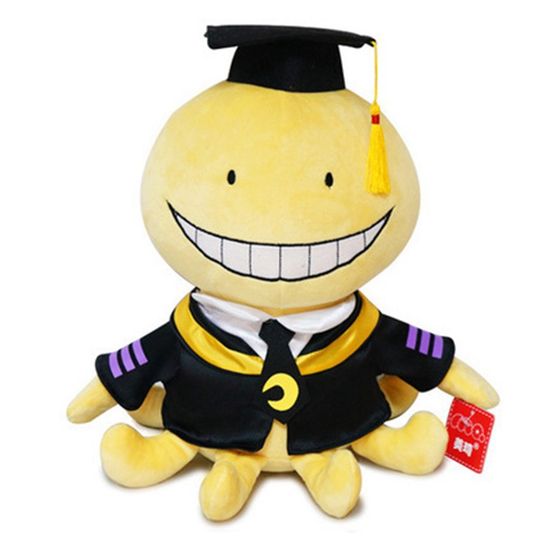 Thú Nhồi Bông Hình Nhân Vật Ansatsu Kyoushitsu Koro Sensei Trong Lớp Học Ám Sát