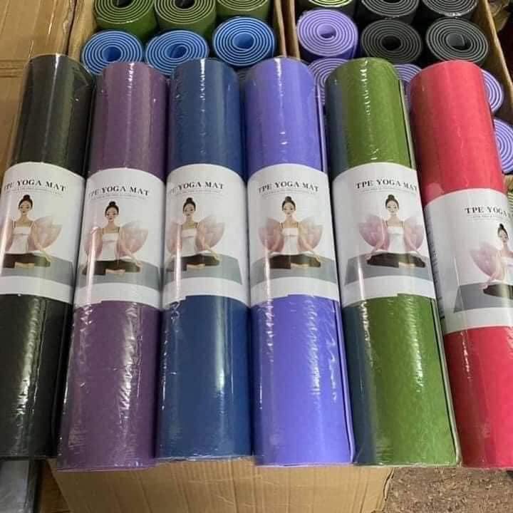 THẢM YOGA 2 LỚP bền đẹp cho các chị em - hàng loại 1