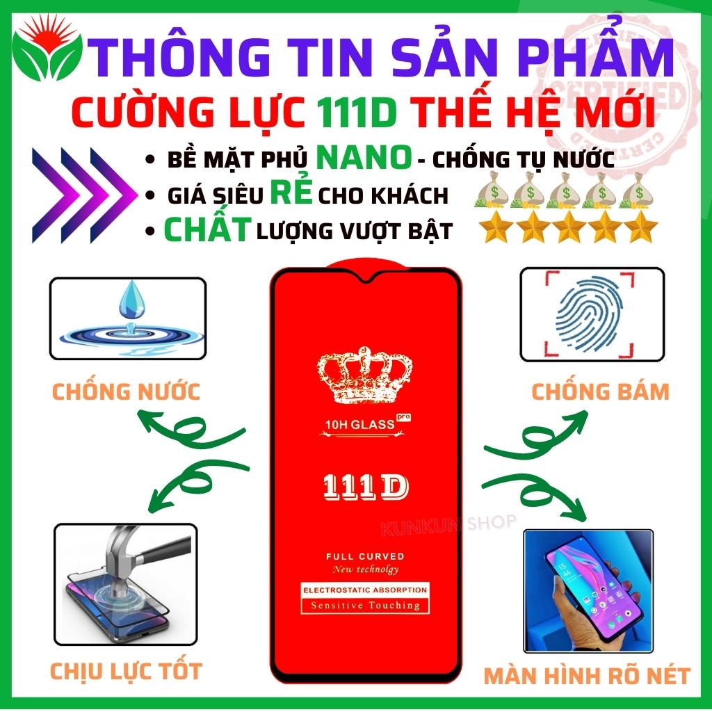 Kính Cường Lực SamSung A20S - Cao Cấp - Dán Full màn hình 111D - Độ cứng 10H - Độ trong suốt điện thoại cực cao
