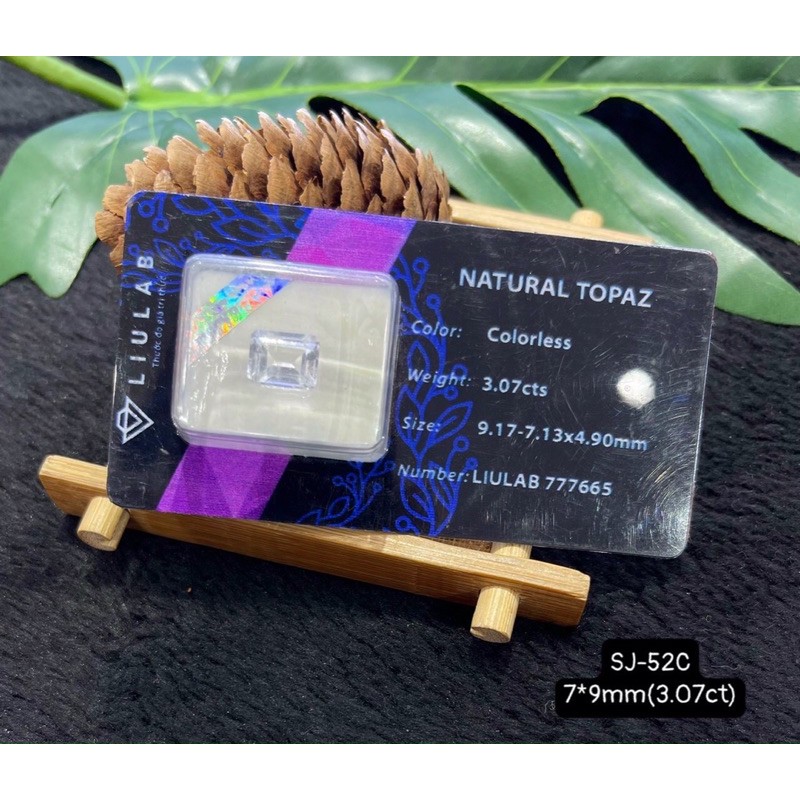 Mặt Đá Topaz Trắng Đủ Size Đủ Hình Dáng