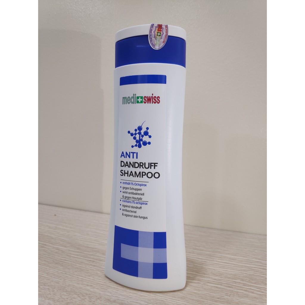 Dầu gội sạch gàu MEDI+SWISS ANTI DANDRUFF SHAMPOO nhập khẩu đức