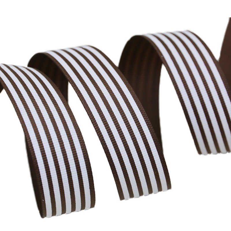 Cuộn dây ruy băng sọc dài 1'' (20 yards)