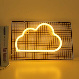 🌥 ĐÈN NEON HÌNH ĐÁM MÂY CUTE