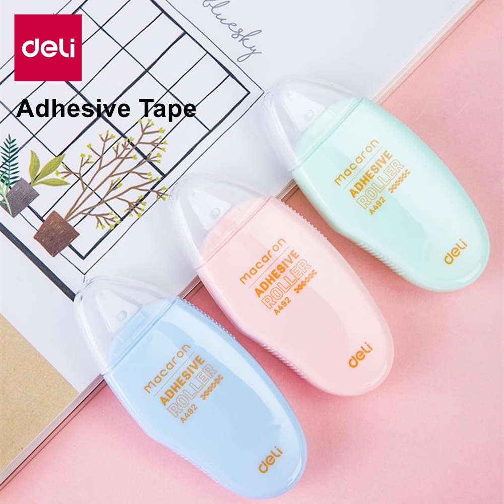 Băng Keo Dán Dính Tiện Lợi Deli 8m X 6mm