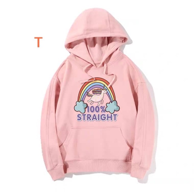 [FREESHIP ĐƠN TỪ 50K] Áo hoodie ngựa cầu vồng 100 DTR1119