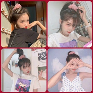 SCRUNCHIES DÂY BUỘC TÓC VOAN, NƠ BUỘC TÓC KẺ, CỘT TÓC LỤA