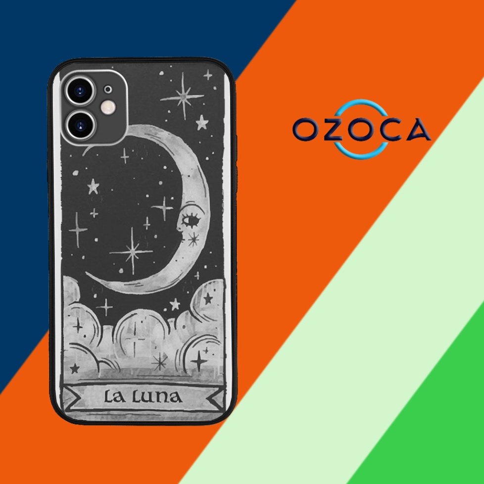 Ốp điện thoại La Luna thương hiệu ozoca cá tính 6s/7/8plus/x/xr/xs/11/12/13/pro/max TARO220070