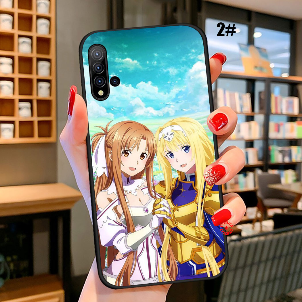 Ốp Điện Thoại Họa Tiết Sword Art Online Cho Huawei Nova 7 Se 5t 5i 4e 4 3i 3 2i Lite Cp131