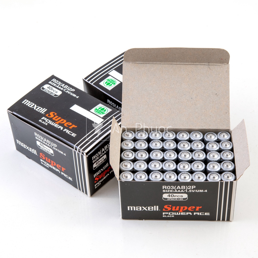 Pin tiểu đũa AAA Maxell Super R032P