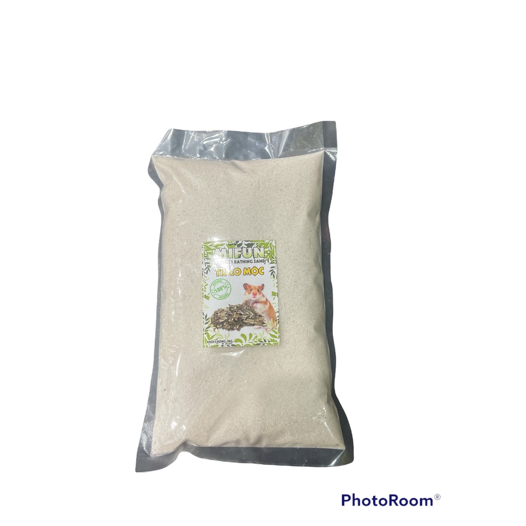 Cát tắm Hamster 1kg - Hàng loại 1 100% natural